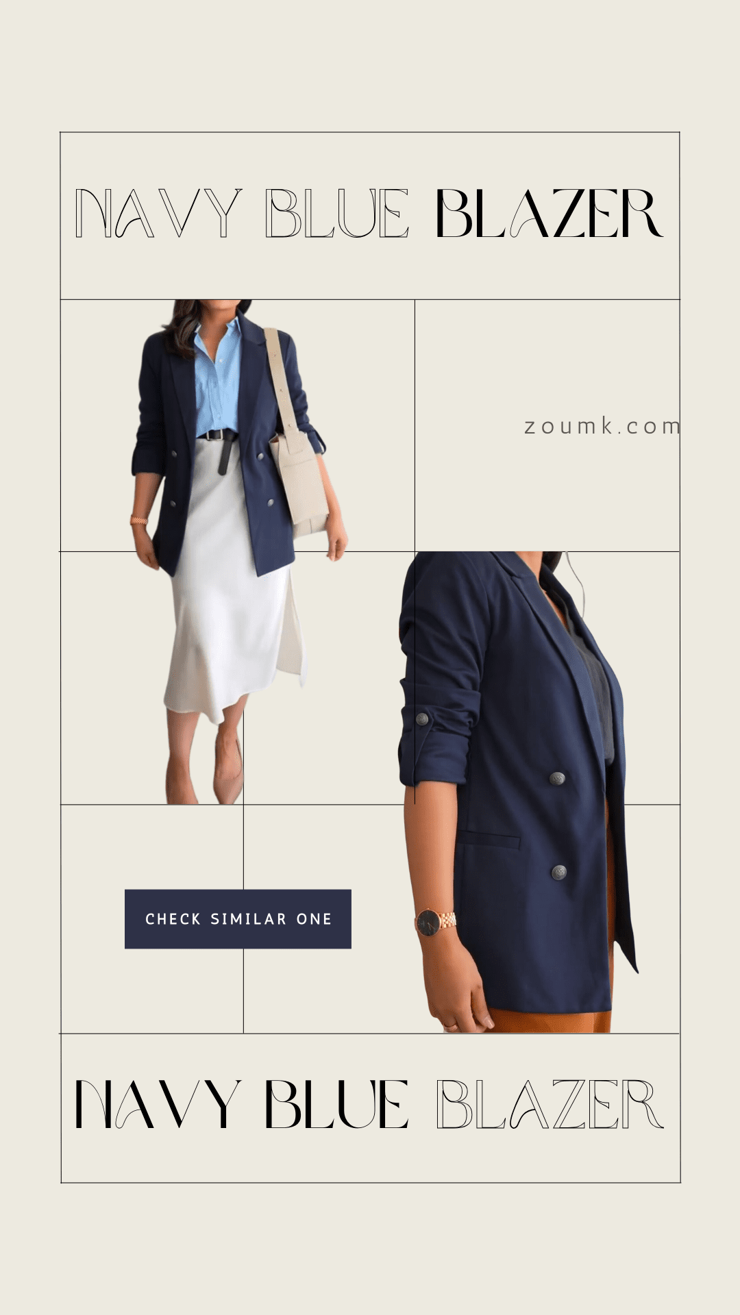 SUZY SHIER 3/4 Sleeve Open Blazer