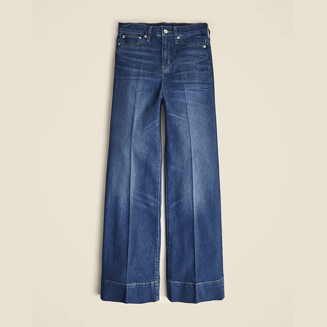 J.CREW Denim Trouser In 1996 Semi-Stretch