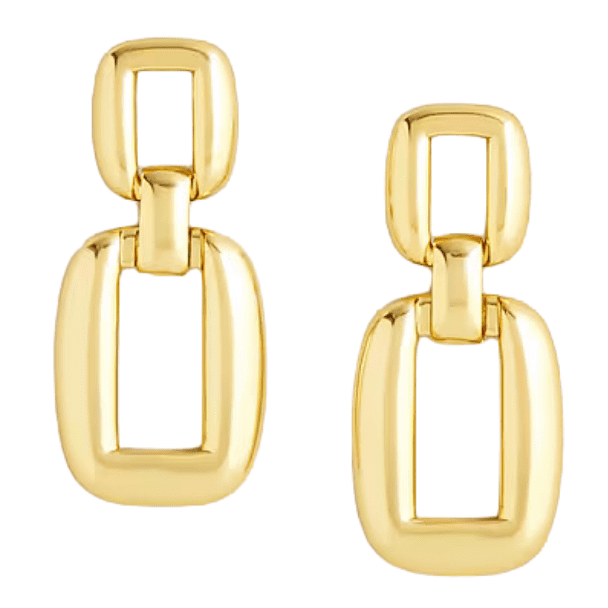 J.CREW Oversized Square Drop Earrings