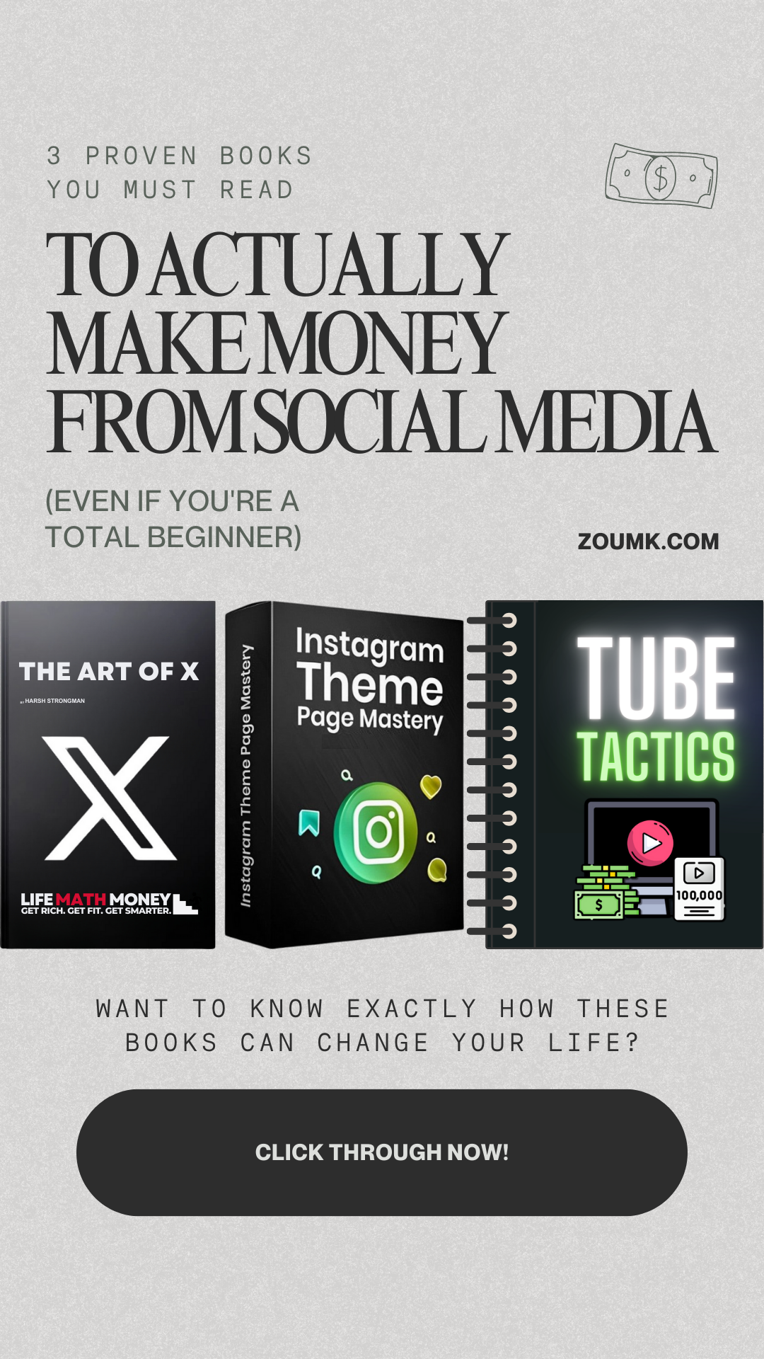 3 Proven Books You Must Read to Actually Make Money From Social Media (Even If You’re a Total Beginner)