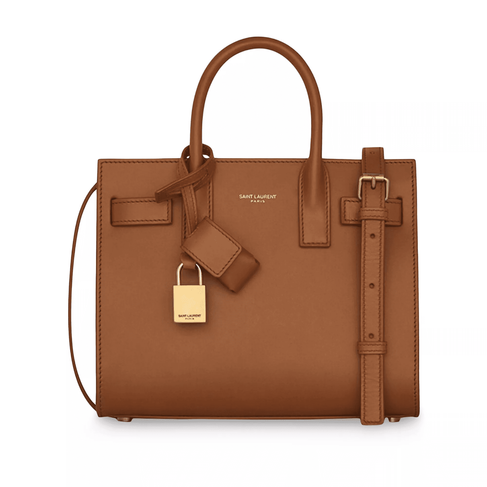 5 Styling Tips & 19 Outfit Ideas to Elevate Your Casual Work Outfits (Without Spending More). SAKS FIFTH AVENUE | SAINT LAURENT Nano Sac De Jour Leather Satchel - Brick