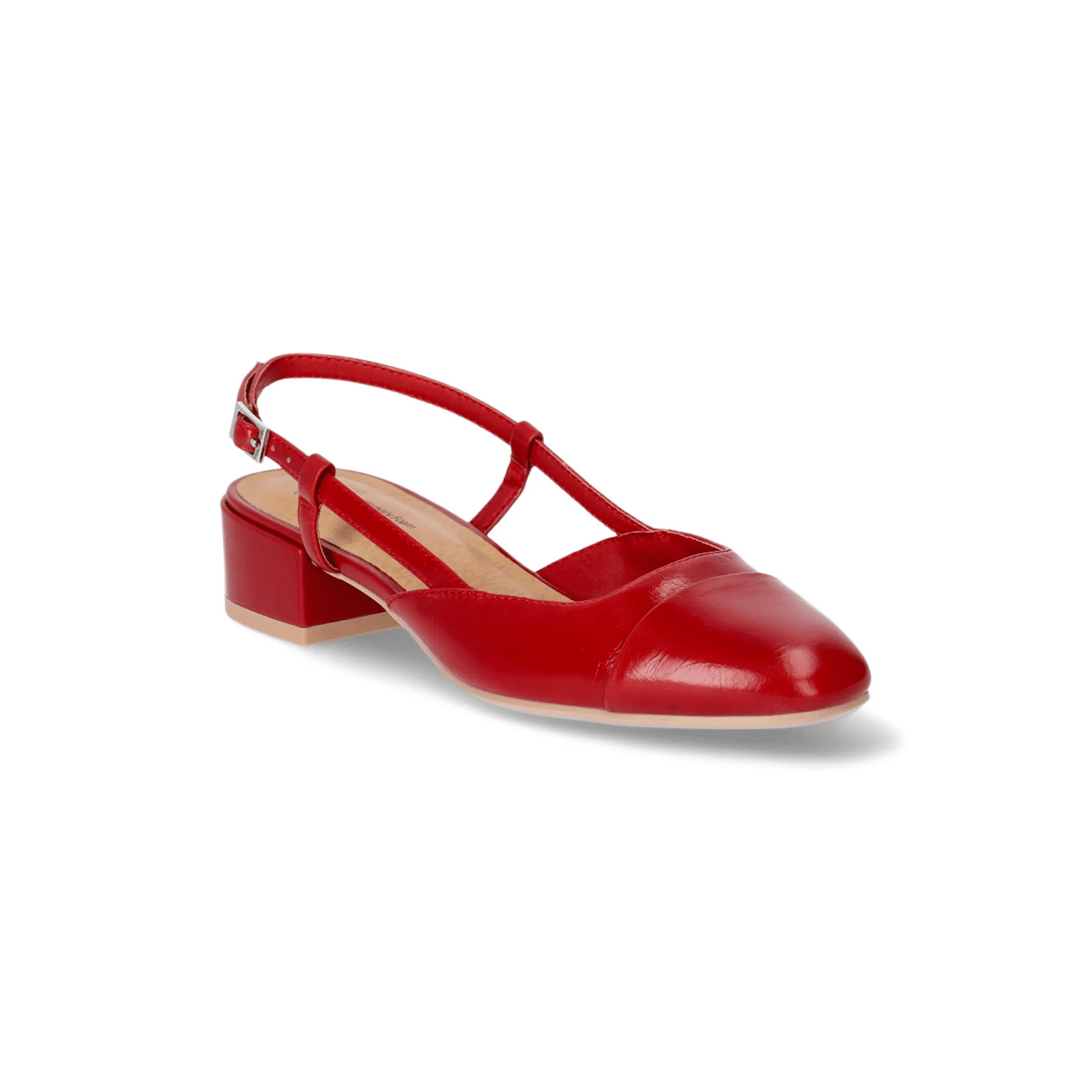 5 Styling Tips & 19 Outfit Ideas to Elevate Your Casual Work Outfits (Without Spending More). WALMART | TIME AND TRU Women's Heel Slingback