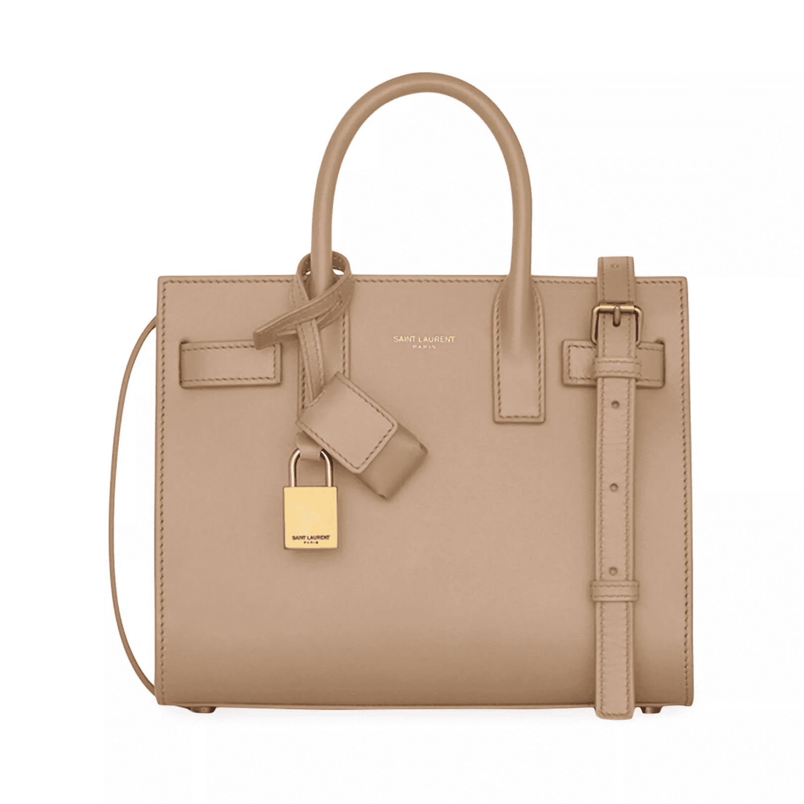 5 Styling Tips & 19 Outfit Ideas to Elevate Your Casual Work Outfits (Without Spending More). SAKS FIFTH AVENUE | SAINT LAURENT Nano Sac De Jour Leather Satchel - Dark Beige