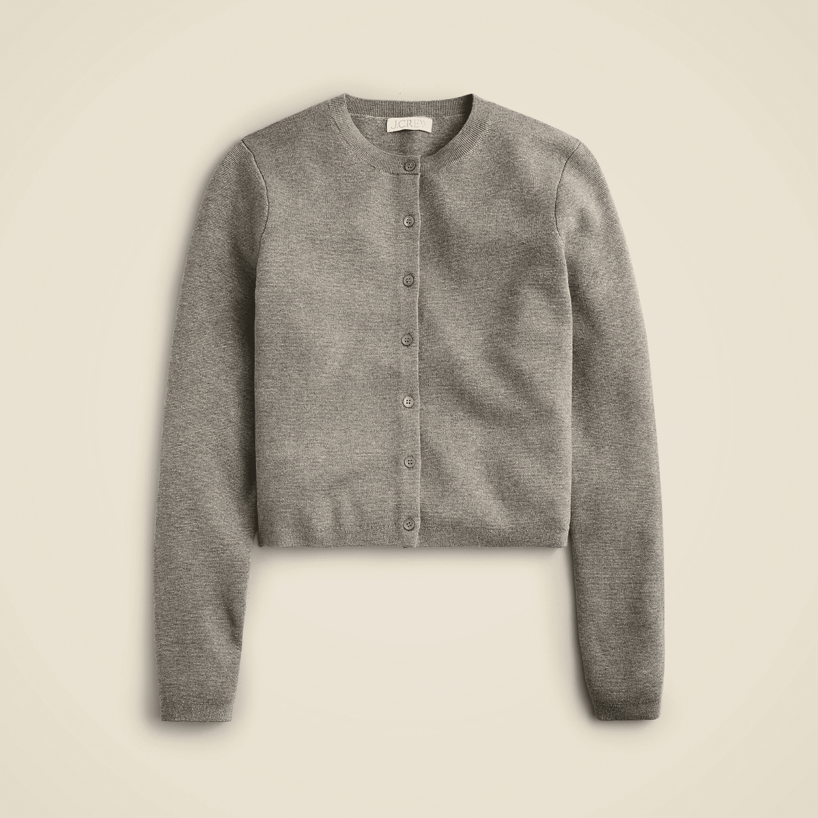 5 Styling Tips & 19 Outfit Ideas to Elevate Your Casual Work Outfits (Without Spending More). J.CREW Cardigan Sweater In Tencel™-Lyocell - Hthr Graphite