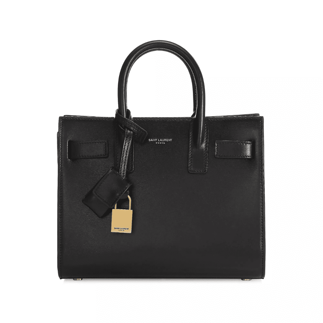 5 Styling Tips & 19 Outfit Ideas to Elevate Your Casual Work Outfits (Without Spending More). SAKS FIFTH AVENUE | SAINT LAURENT Nano Sac De Jour Leather Satchel - Nero