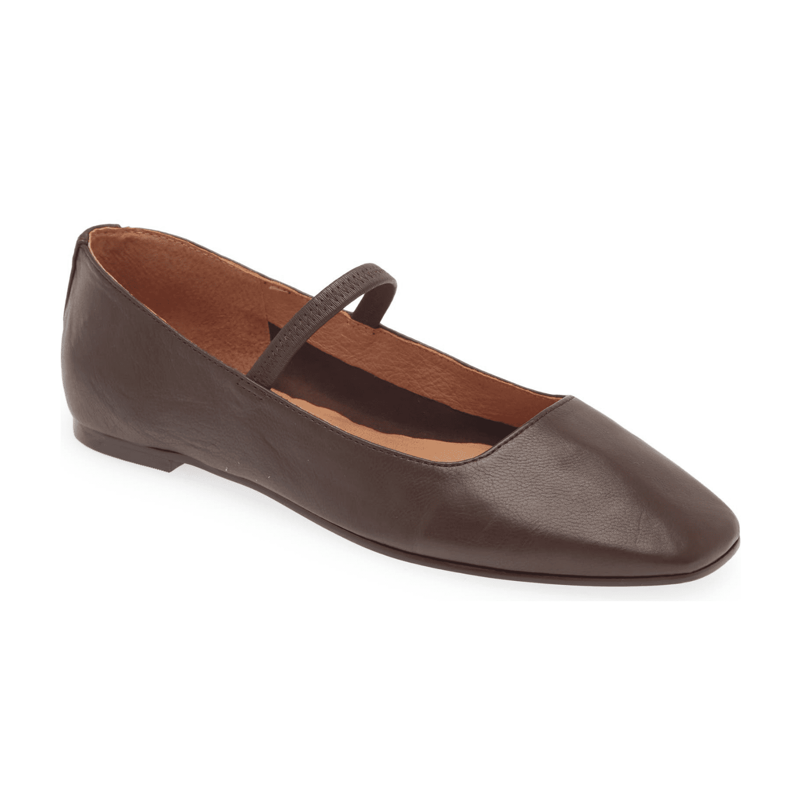 5 Styling Tips & 19 Outfit Ideas to Elevate Your Casual Work Outfits (Without Spending More). NORDSTROM | MADEWELL The Greta Ballet Flat - Chocolate Raisin