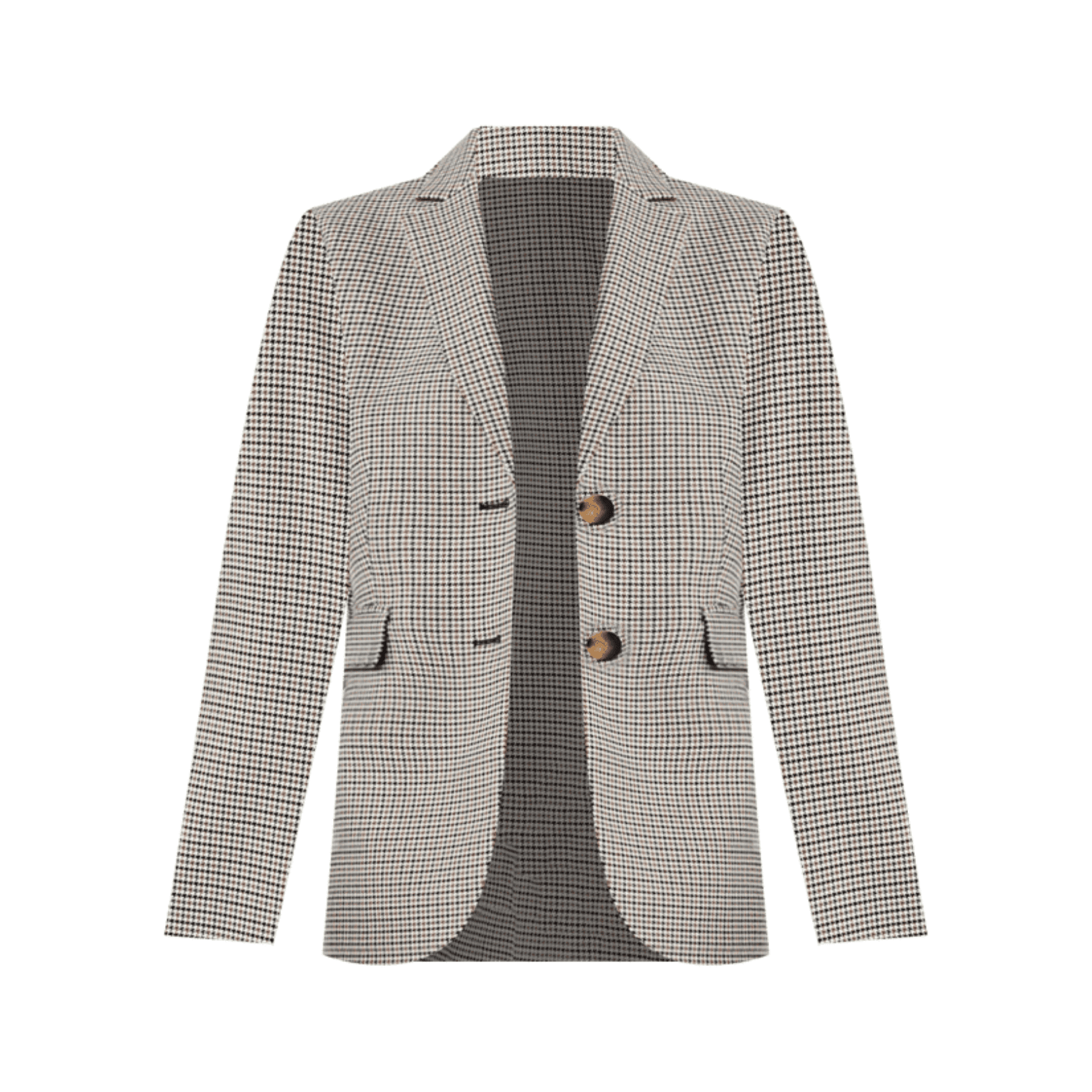 5 Styling Tips & 19 Outfit Ideas to Elevate Your Casual Work Outfits (Without Spending More). The Petite Greenwich Blazer in Houndstooth