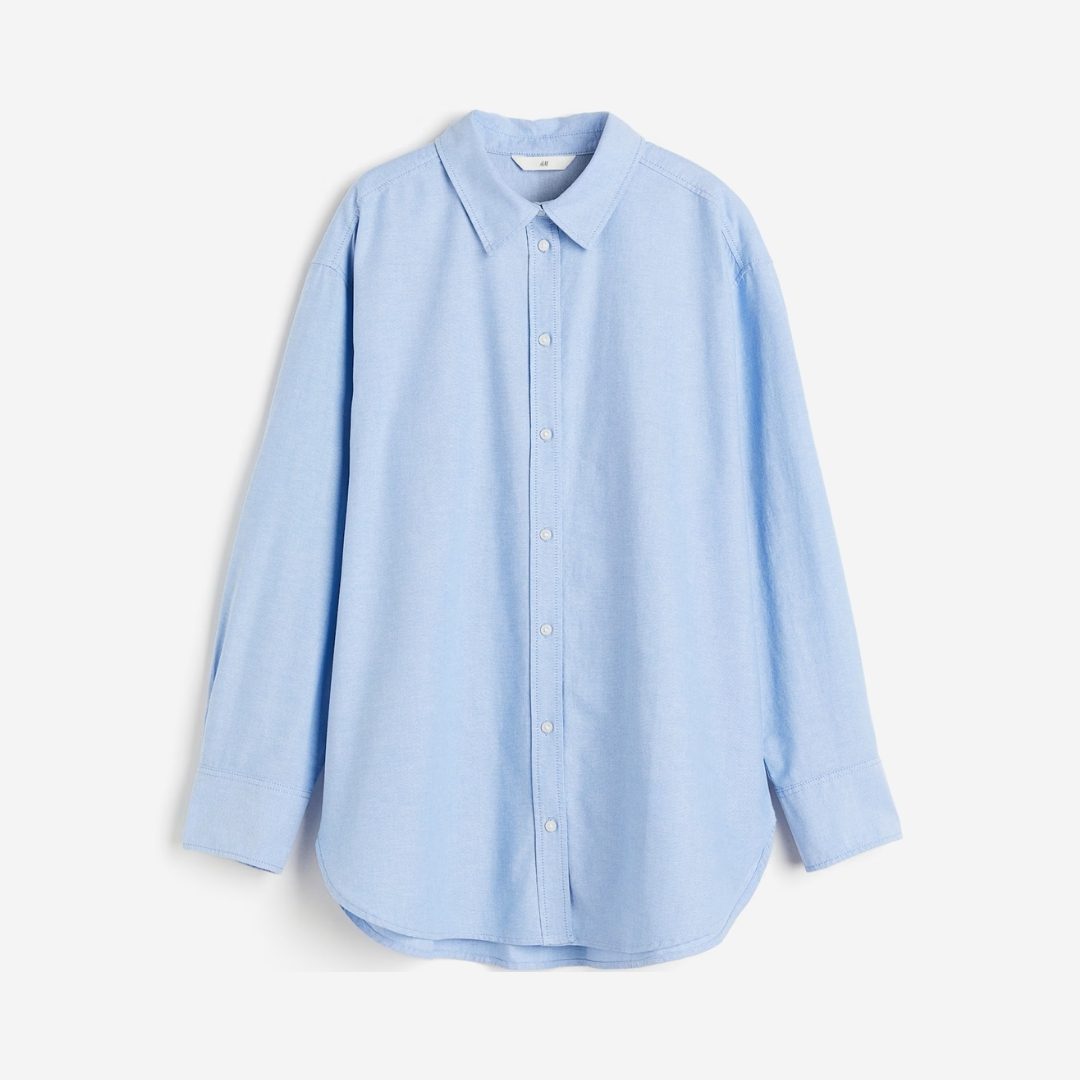 H&M Oxford Shirt – Light blue