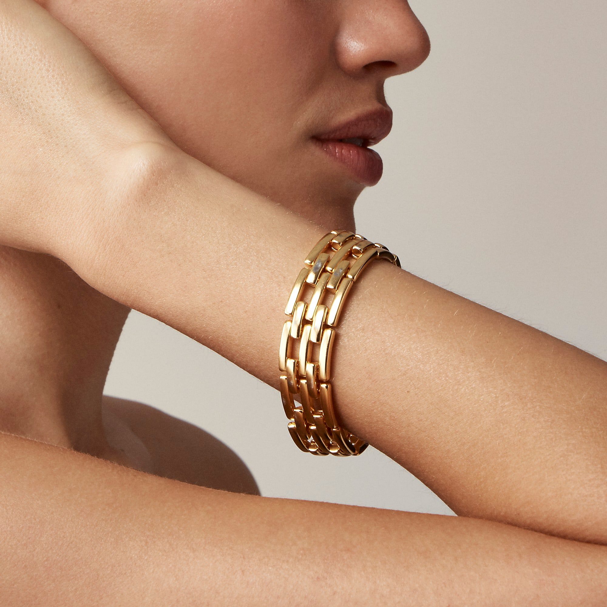 J.CREW | Watchband Chain Bracelet – Burnished Gold