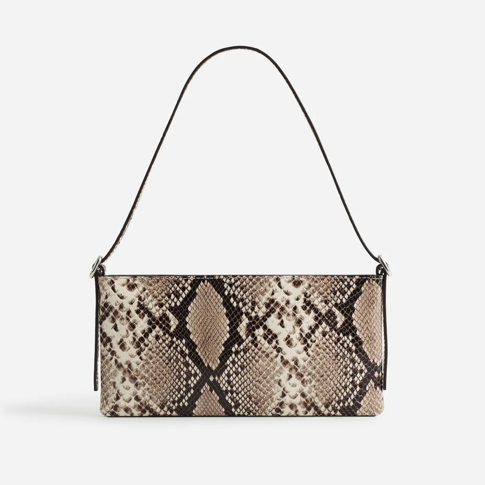 MADEWELL | The Sculptural-Buckle Mini Shoulder Bag – True Black Multi