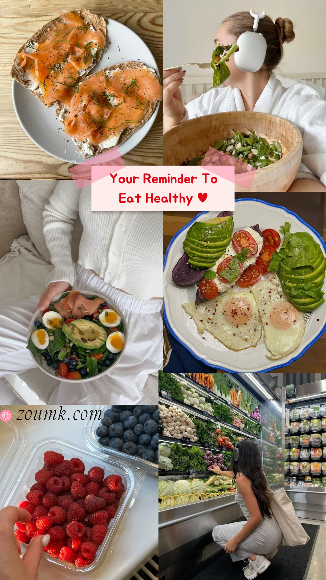 Your Reminder To Eat Healthy ♥