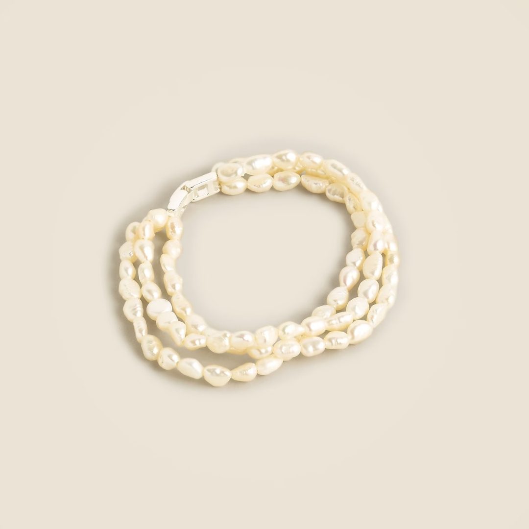 J.CREW | Freshwater Pearl Layered Bracelet – Pearl