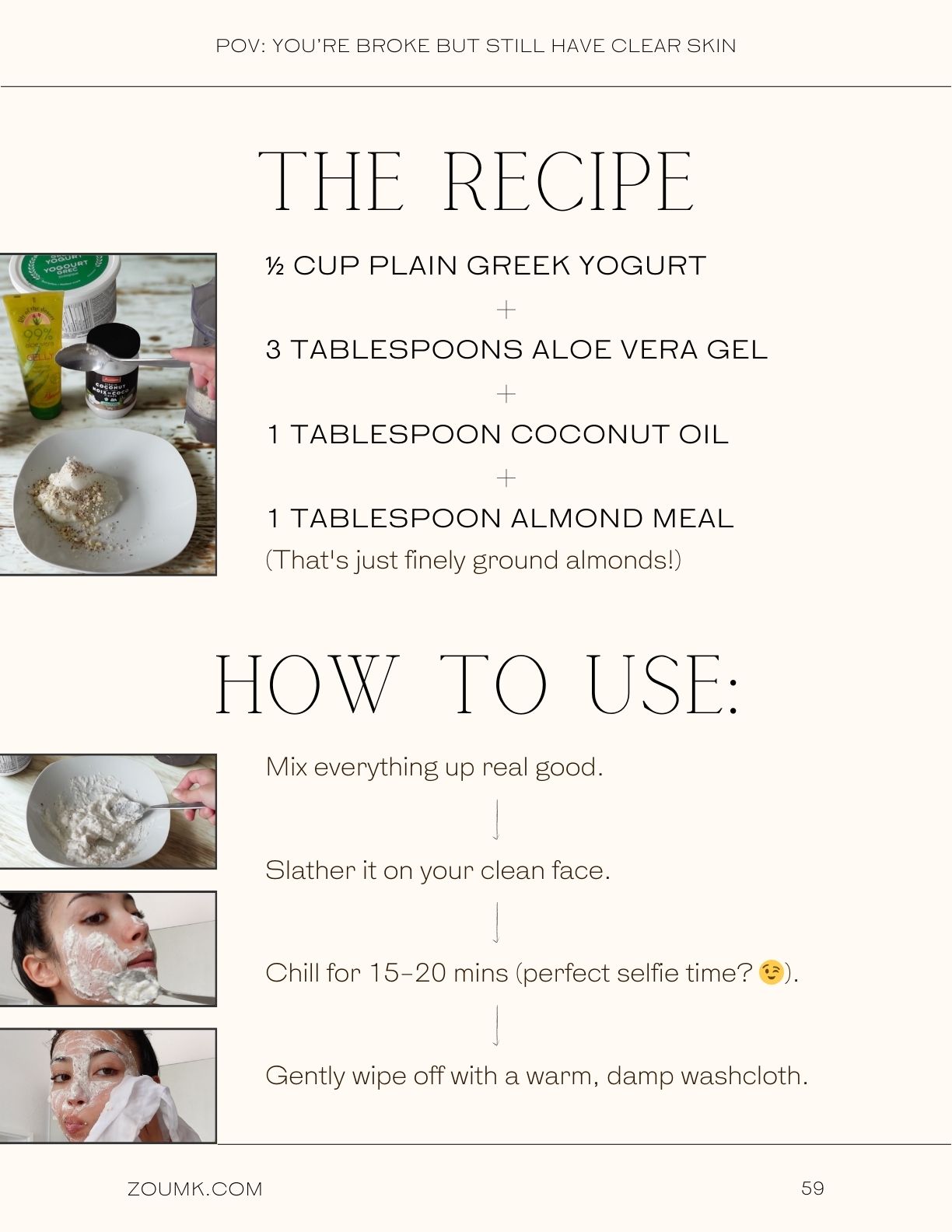 POV You’re broke but still have CLEAR SKIN, & now people DEMAND you to spill the tea. (15 Dirt CHEAP DIY Skin Care Tips for Acne) zoumk.com